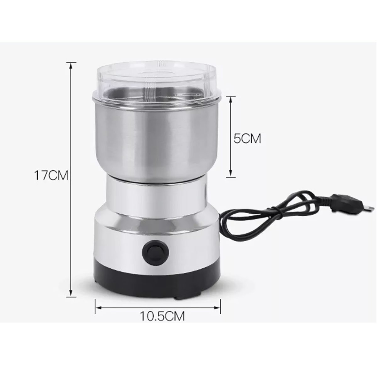 Moedor Triturador de Grãos Café 220v em Inox - 4