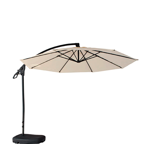 Ombrelone Dubai Bege com Base - Mor