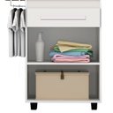 Ver imagem 4 de Tabua de de Passar a Roupa Armario Organizador Branco - Trinobel