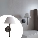 Ver imagem 2 de Arandela Luminária de Parede Clássico com Interruptor com Cúpula Ref 16 Decoração Casa Sala Quarto