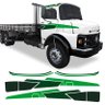 Adesivo Faixa Lateral Mercedes Mb 1113 1313 1513 Teu Adesivo Verde - 1