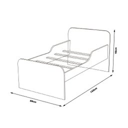 Cama Infantil Meninas:Branca - 4