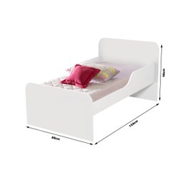 Cama Infantil Meninas:Branca - 3