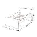 Ver imagem 3 de Cama Infantil Meninas:Nuvem