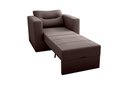Ver imagem 3 de Sofá Cama Marissol 1 Lugar Suede Marrom