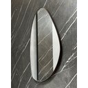 Ver imagem 5 de Espelho Decorativo Orgânico Grande 51x80cm Moldura de Couro:ancara