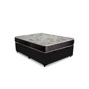 Ver imagem 4 de Cama Box Baú Casal Colchão Aylla Espuma D33 Acolchões + Box Sintético 55x138x188 Cor:Preto