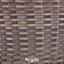 Ver imagem 4 de Conjunto de 4 Cadeiras e Mesa de Centro Área Externa Resistente a Chuva e Sol Trama Original