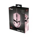 Ver imagem 6 de Mouse Gamer Led Gxt 101p Gav Trust Pink Rosa 4800dpi Com 6 Botões