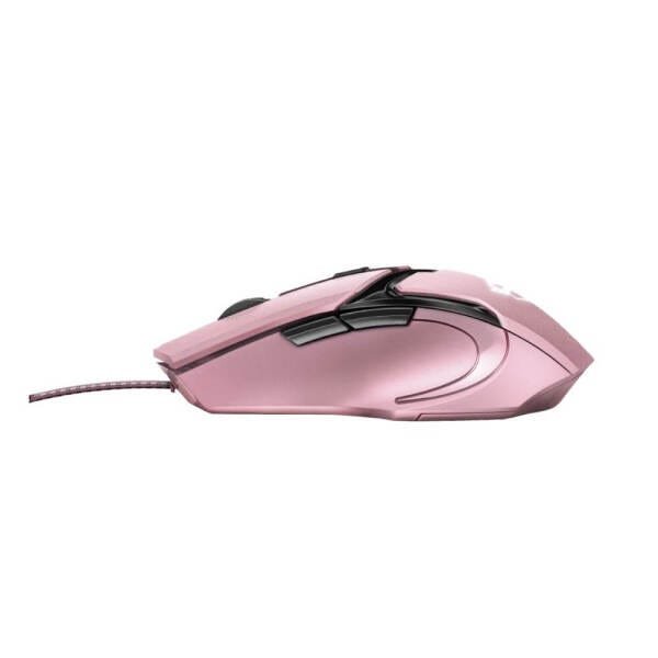 Mouse Gamer Led Gxt 101p Gav Trust Pink Rosa 4800dpi Com 6 Botões - 5