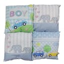 Ver imagem 1 de Kit 4 Almofadas Decorativas Quarto Bebe Menino