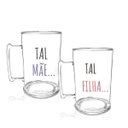 Ver imagem 1 de Kit 2 Canecas Chopp Personalizadas Dia Das Mães - Tal Mãe, Tal Filha....