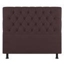Ver imagem 2 de Cabeceira Cama Box Solteiro Nice 100cm Linho Marrom - Desk Design