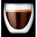 Ver imagem 2 de Conjunto 2 Copos para Café de Vidro com Dupla Camada 90ml