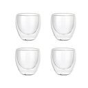Ver imagem 4 de Conjunto 2 Copos para Café de Vidro com Dupla Camada 90ml