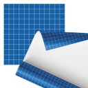 Ver imagem 3 de Papel de Parede Adesivo Azulejo Pastilha Azul Cozinha 2,80m