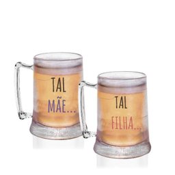 Kit 2 Canecas Gel Acrílico Personalizadas Dia das Mães - Tal Mãe, Tal Filha... - 2 Kit 2 Canecas Gel Acrílico Personalizadas Dia das Mães - Tal Mãe, Tal Filha... - 2