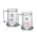 Ver imagem 1 de Kit 2 Canecas Gel Acrílico Personalizadas Dia das Mães - Tal Mãe, Tal Filha...