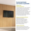 Ver imagem 7 de Painel Liso para TV 86 Polegadas Planejado 360x250cm Aruá CabeCasa MadeiraOriginals Marrom/Jatobá