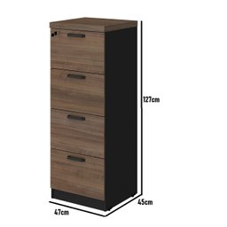 Arquivo para Pasta Suspensa 4 Gavetas - 2