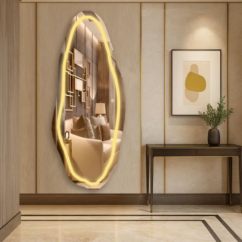 Espelheira 200x70 E05 Polido Sup Par Led Jat 01 Amarelo Touch