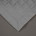 Ver imagem 5 de Kit Cobre Leito Colcha Monaco Queen Dupla Face 3 Peças - Cinza