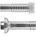 Ver imagem 4 de Conjunto Tubo de Ligação Ajustável Para Bacia Sanitária 25cm x 1.1/2" Cromado | Astra