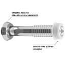 Ver imagem 3 de Conjunto Tubo de Ligação Ajustável Para Bacia Sanitária 25cm x 1.1/2" Cromado | Astra