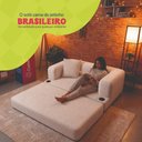 Ver mais imagens de Sofá Cama Muna 1,88m Xpand Tech Tecido Bouclê Bege Claro Cama Inbox