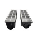 Ver imagem 5 de Grelha Pluvial Modelo 15x50 Aluminio com Caixa Coletora Modular Multi Saídas e Tela Anti Insetos - Fi