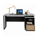 Ver imagem 5 de Escrivaninha Mesa Escritório 150cm 3 Gavetas Flex Multimóveis CR25322
