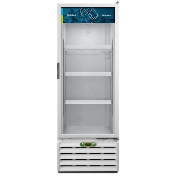 Geladeira Refrigerador Expositor Vertical Vb40Rl Branco R290 406L - Metalfrio - 4
