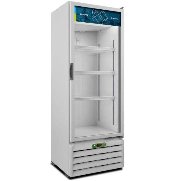 Geladeira Refrigerador Expositor Vertical Vb40Rl Branco R290 406L - Metalfrio - 10