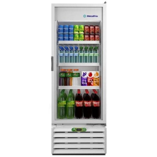 Geladeira Refrigerador Expositor Vertical VB40RL Branco R290 406L - Metalfrio - 2