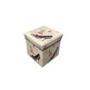 Ver imagem 2 de Puff Baú Estampado Sapato