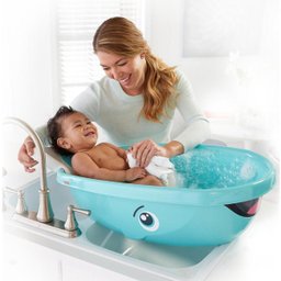 Banheira Baleia com Assento e Apoio para Cabeça - Drd93 - Fisher-price - 4