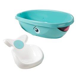 Banheira Baleia com Assento e Apoio para Cabeça - Drd93 - Fisher-price - 2