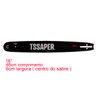 Kit 1 Sabre 16 + 2 Corrente Motosserra Tekna Cs55 32 Dentes 64 elos 45cm 0,325 x 0,058 kit Tssaper - 7
