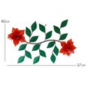 Ver imagem 5 de Painel Enfeite De Parede Lindo Com Flores Decoração Interior Libertas Rosas Artesanato Arranjo Laran