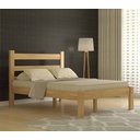 Ver imagem 2 de Cama Casal Rubi Quarto Criança Estilo Moderna Resistente Premium Compacta Cor Nogueira