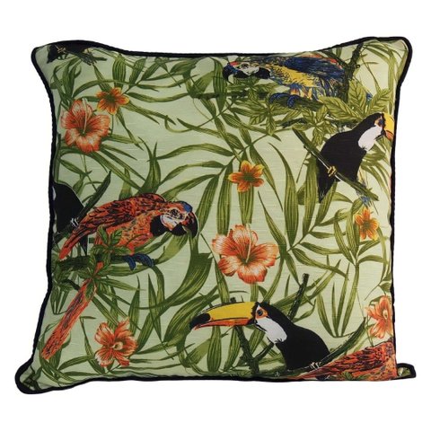 Capa de Almofada Estampa Tropical Almofadas Estilo