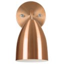 Ver imagem 2 de Arandela Aluminio Cone Sadan New Cobre 23x25cm