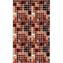 Ver imagem 3 de Papel de Parede Lavavel para Cozinha Revestimento Brilho Pastilha Metálica Glass Mosaic - 0,58 x 1,0