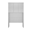 Ver imagem 1 de Modulo Aereo Casal 1450 3 Portas de Bater MDF Branco Safira