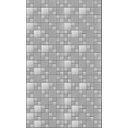 Ver imagem 3 de Papel de Parede Lavavel para Cozinha Revestimento Fosco Pastilha Metálica Prata - 0,58 x 1,00m