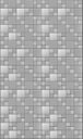 Ver imagem 3 de Papel de Parede Lavavel para Cozinha Revestimento Fosco Pastilha Metálica Prata - 0,58 x 1,00m