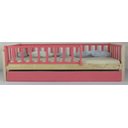 Ver imagem 1 de Bicama Infantil Solteiro Base Colorida Madeira Maciça Pinus Grade Vertical