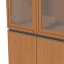 Ver imagem 5 de Cristaleira para Cozinha com 4 Portas Marrom/Canela
