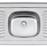 Pia de Apoio Tramontina New Raggi 40 em Aço Inox 105x52 Cm - 1