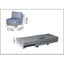 Ver imagem 7 de Poltrona Cama Mova_mm que Se Transforma em Sofá Cama Solteiro Reclinável Resistente e Confortável